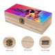 thumbnail image 3 of That Girl Lay Lay Caja Organizadora de Madera Rústica - Caja Decorativa Multifuncional para Escritorio, Hogar, Oficina, Joyas y Manualidades, 3 of 6