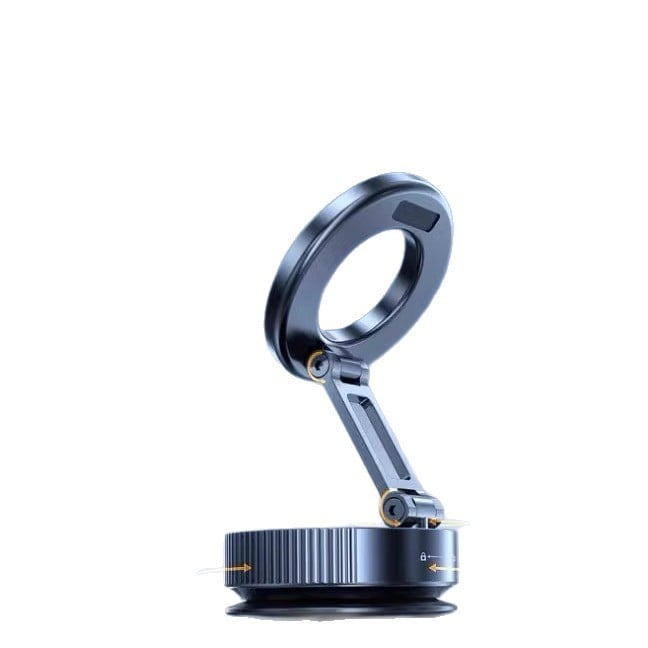 Xusx111 - Soporte De Teléfono Magnético De Vacío Para Coche, Cuerpo De Metal Completo, Soporte De Teléfono De Succión De Vacío, Soporte De Coche Magsafe Para Iphone, Soporte Plegable Para Iphone Y And