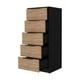 thumbnail image 2 of Comoda 5 Cajones Fm-002n - Negro, 2 of 7