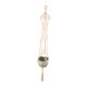 thumbnail image 2 of Macrame Plant Hanger Manual Cuerda Macetas Holder Rack Inddor Decor Countyard Style 1, 2 of 5