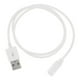 thumbnail image 1 of Cable de carga de cable magnético usb de 2.0 a 4 pines para pulsera reloj inteligente blanco, 1 of 5