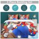 thumbnail image 5 of Super Mario 3-Piece Comforter Set for Bedroom Super Mario Bedding Set for Kids Adults Soft Microfiber Duvet Cover Set with Zipper Closure, 5 of 5