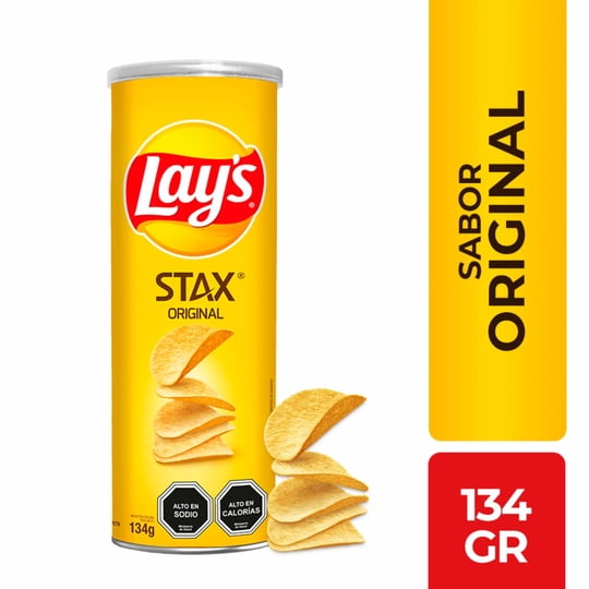 Papas Fritas Tarro Stax Original 134 g Lay's