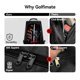 thumbnail image 4 of Bolsa de viaje de golf Golfimate con ruedas de 51 cm y apertura total, 4 of 9