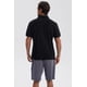 thumbnail image 3 of Polera Hombre Piqué Básica Lisa Negro - lll, 3 of 4