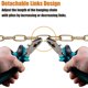 thumbnail image 4 of Cadena Colgante Omytie 4,5 m Acabado en Latón – Kit con Ganchos, 4 of 6
