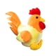 thumbnail image 3 of Peluche De Pollo De Juguete, Suave, Para Niños, Niñas, Regalo Amarillo, 3 of 5