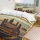 thumbnail image 1 of Oil Painting Style 3-Piece Twin Bed Set - Includes 1 Single Comforter And 2 Pillowcases Bedding - Fade Resistant Microfiber - Oil Painting Style, 1 of 4