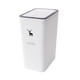 thumbnail image 1 of Cubo De Basura Con Tapa Cubo De Basura Doméstico Para Sala De Estar Sala De Manualidades Inodoro Blanco, 1 of 5