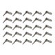 thumbnail image 1 of Conectores mono de ángulo recto 1/4" (6,35 mm) – paquete de 25 de usbargainsound, 1 of 2
