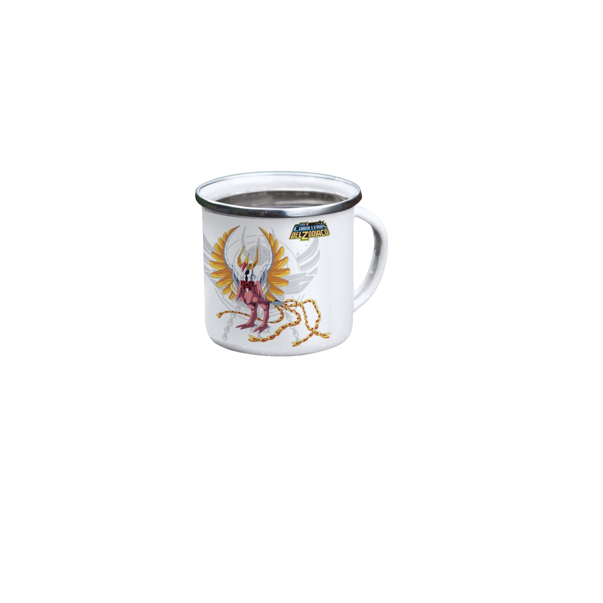 Genérico - Taza Enlozada Ikki De Fenix - Caballeros Del Zodico