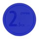 thumbnail image 2 of Tapas para boles de mezcla Pyrex 2,4 L, paquete de 4, azul, fabricado en EE. UU, 2 of 3