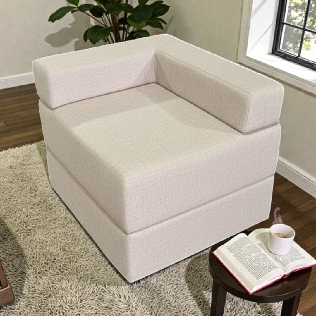 Diseños Valestrini - Sofa Cama Arkos En Lino Beige