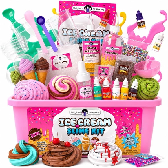 Kit de Slime Original Stationery Helado DIY