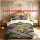thumbnail image 1 of 3pcs Fantasy Crystal Flower Printed Bedding Set Duvet Cover and Pillowcases, 1 of 5