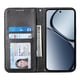 thumbnail image 5 of Funda Flip FOXDOCK para Realme 14 Pro , Estilo Billetera con Diseño Rombo, Correa de Mano y Soporte, Uso Diario, 5 of 6