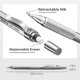 thumbnail image 3 of Set de portaminas Nicpro 0.5 mm MP1000 con estuche y repuestos, 3 of 9