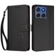 thumbnail image 3 of Funda Cartera Trébol para Motorola Edge 2025 5G con Ranuras Tarjetas y Carga Inalámbrica Negro, 3 of 6