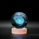 thumbnail image 3 of Lampara Bola De Cristal LED RGB Colores Galaxia, 3 of 3