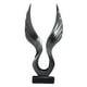 thumbnail image 3 of Estatuilla De La Escultura De La Resina De La Estatua De Las Alas Del águila / Del ángel Para El Ala Negra Casera, 3 of 3