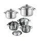 thumbnail image 3 of Ollas Acero Inoxidable 5 Piezas Guisar Freir Cocinar Lau, 3 of 3