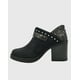 thumbnail image 2 of Botin para mujer con taco y hebilla campera Negro Danicolle, 2 of 4