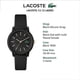 thumbnail image 2 of Reloj Lacoste 12.12 para mujer, cuarzo, plástico y silicona, color negro, 2 of 4