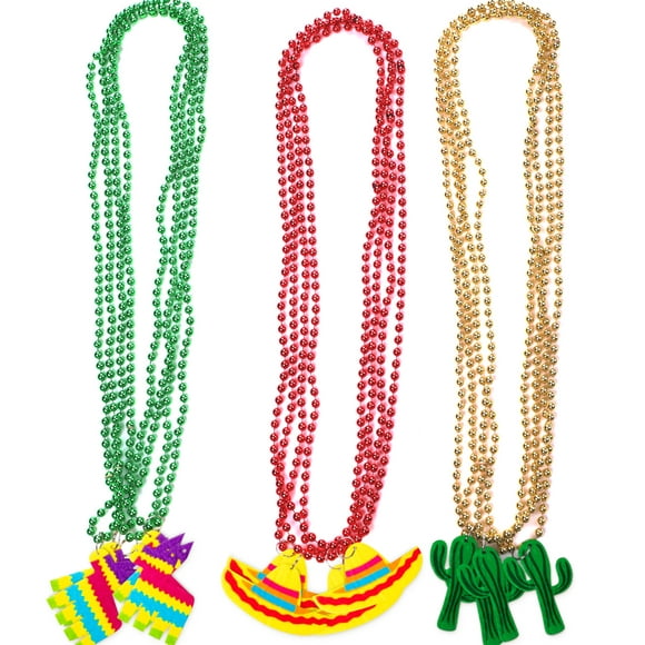 Set De Collares Cinco De Mayo Fiesta 21 Piezas