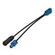 thumbnail image 3 of Divisor de antena de coche Bingfu Fakra Z hembra macho a DIN 15 cm, 3 of 8