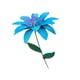 thumbnail image 3 of Estaca De Jardín De Flores De Hierro, Letreros Artificiales Para Jardín, Camino De Porche, Azul, 3 of 3