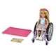 thumbnail image 2 of Muñeca Barbie Chelsea y silla de ruedas, con muñeca Chelsea (rubia), en falda y gafas de s Barbie Barbie, 2 of 3