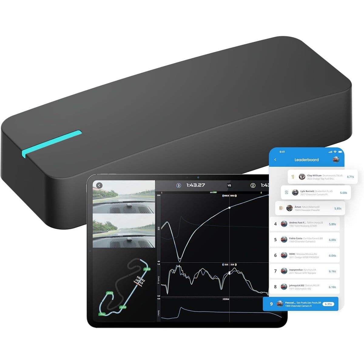 Vyseglobal - Temporizador Gps Registrador De Datos Para Autos Telemetría En Tiempo Real