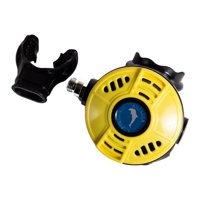 Magideal - Regulador Etapa De Buceo, Conector De Latón Para Buceo, Equipo Para Deportes Acuáticos , Amarillo