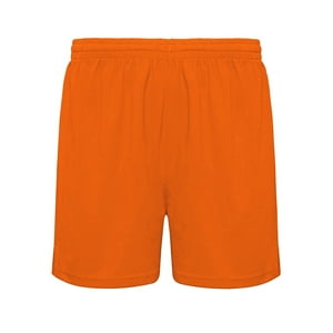 Broskis - Short Deportivo Fútbol Polyester Sin Malla Infantil Talla Naranja 12