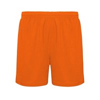 Broskis - Short Deportivo Fútbol Polyester Sin Malla Infantil Talla 10 Naranja