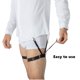 thumbnail image 4 of Sujetadores para Camisa LazarsSpace para Hombre 1 Par Negro, 4 of 7