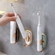 thumbnail image 2 of 1pc Stylish and Durable Wall Mounted Electric Toothbrush Holder - Perforation-Free Design for Easy Cleaning and Organization, 2 of 4