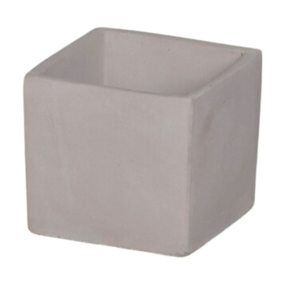 Maceta Cemento Cuadrada 7cm - 685