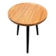 thumbnail image 1 of Mesa De Centro Auxiliar Madera Decoración 40x45cm beige, 1 of 3