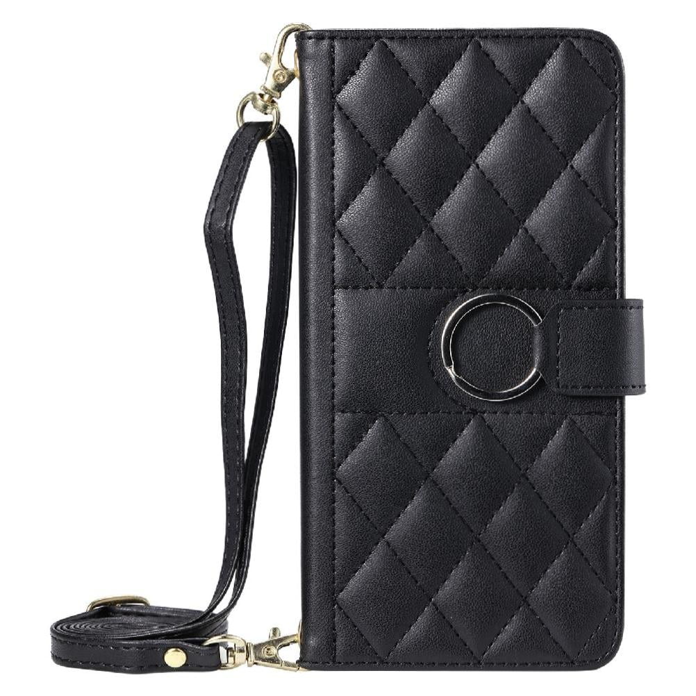 Funda Tipo Billetera Foxdock Para Iphone Xr – Tapa Abatible Con Correa Para Mujer