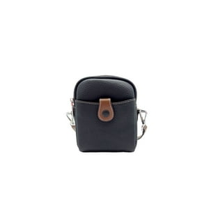 Todopiel - Cartera Ecocuero Negro Cru88
