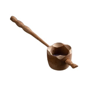Bothyi - Colador De Té De Bambú, Herramienta De Té, Infusor De Té De Malla De Regalo Para Tazas De Té De Kung Fu, 18,4 Cm X 4,2 Cm