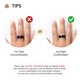 thumbnail image 2 of Anillo Inteligente Victormont Pro Sueño y Ritmo Cardíaco IP68 Dorado, 2 of 9