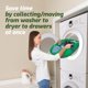 thumbnail image 2 of Cesto de Ropa Plegable Laundry Turtle Grande 66 cm, 2 of 9