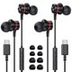 thumbnail image 1 of Auriculares MOSWAG USB‑C de 2 unidades con micrófono, 1 of 6