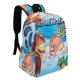 thumbnail image 2 of En Tierra de Dinosaurios-theme Backpack, Campus style schoolbag Bookbag with Adjustable Shoulder Straps And Large Zip Compartment, Unisex Travel Bags.42x30x15cm, 2 of 6