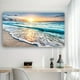 thumbnail image 1 of 1Pc Frameless Beach Sunset Wall Art Posters Large Landscape Canvas Painting Print Nordic Wall Decoration Picture For Home Decor No Frame, 1 of 4