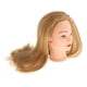 thumbnail image 3 of Cabeza De Maniquí De Cosmetología De 24.8 Pulgadas Cabeza De Entrenamiento De Peluquero Amarillo Claro, 3 of 5