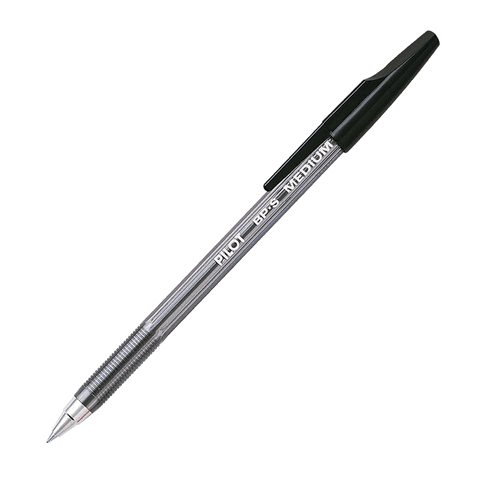 Pilot - 12 Un. Lapiz Pasta Bps 1.0 Mm. Negro