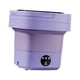 thumbnail image 1 of Mini Lavadora Plegable 6.5L 3 Modelos Potente Para Viajes Dormitorio Lavandería Violeta, 1 of 5